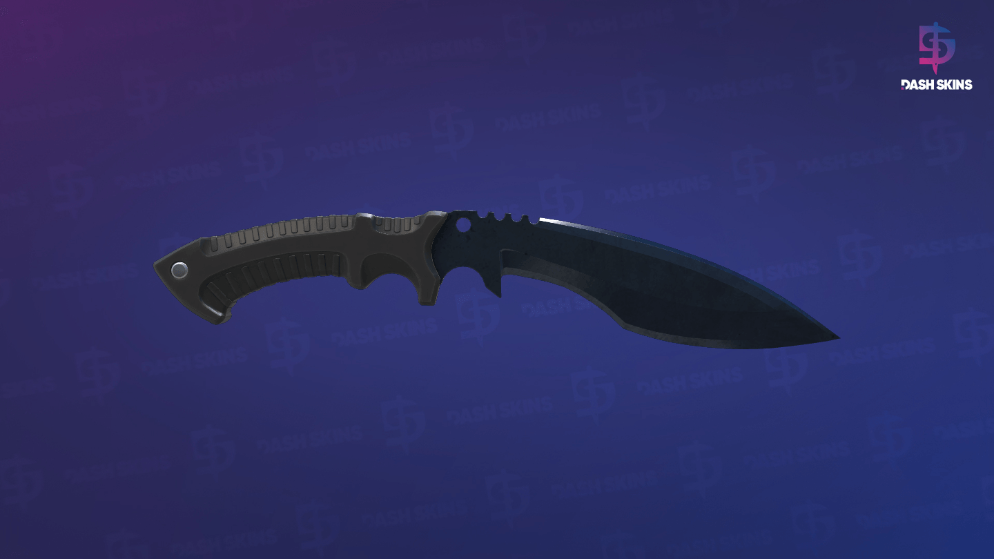 ★ Kukri Knife | Blue Steel (Well-Worn) Screenshot Playside