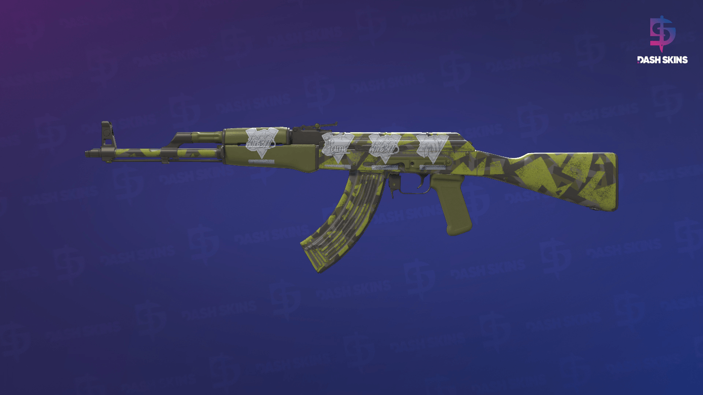 AK-47 | Olive Polycam (Factory New) Screenshot Playside
