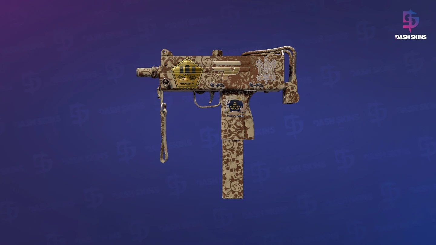 Souvenir MAC-10 | Sienna Damask (Factory New) Screenshot Playside