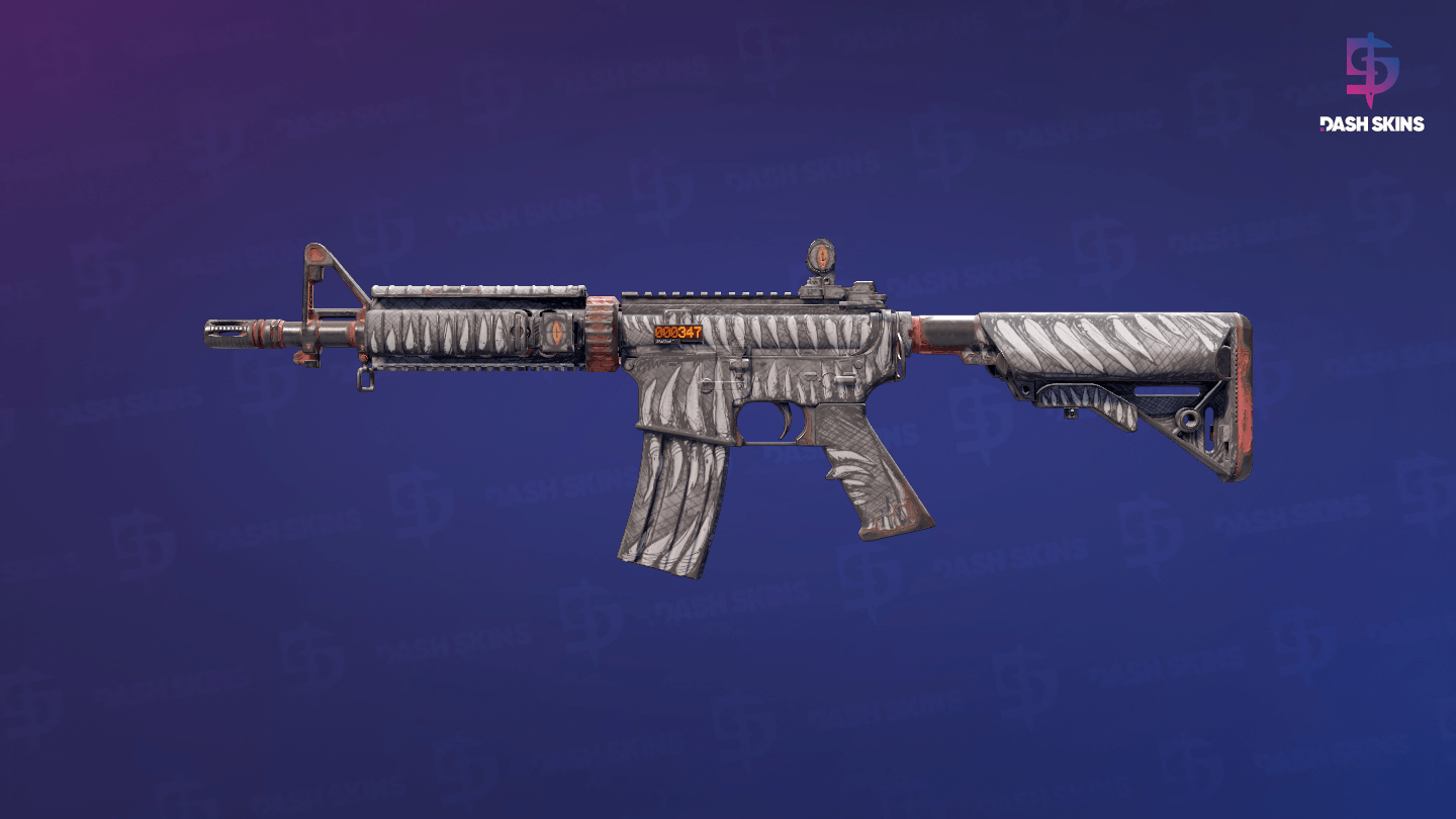 StatTrak™ M4A4 | Zubastick (Minimal Wear) Screenshot Playside