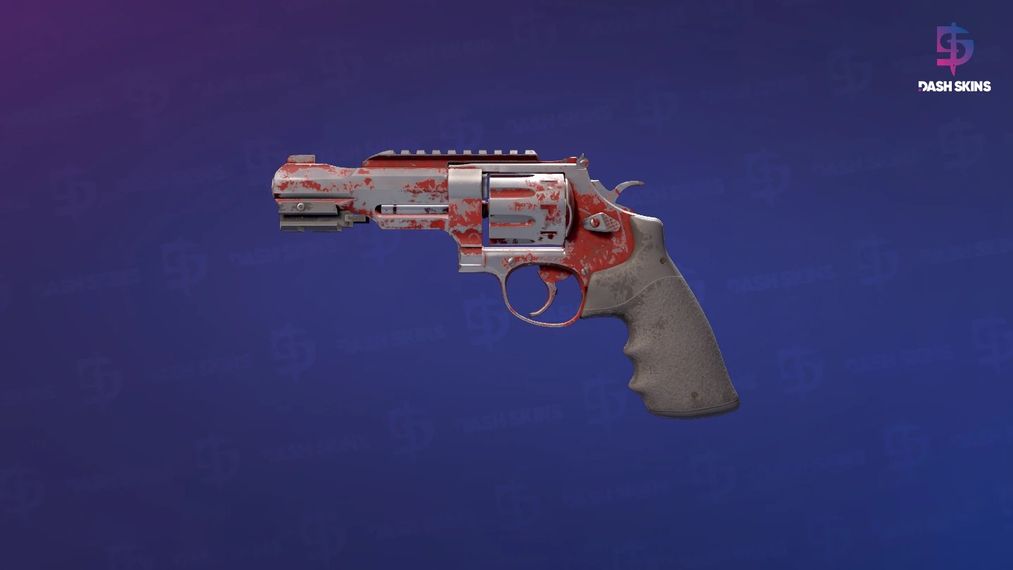 R8 Revolver | Crimson Web (Battle-Scarred) Screenshot Playside