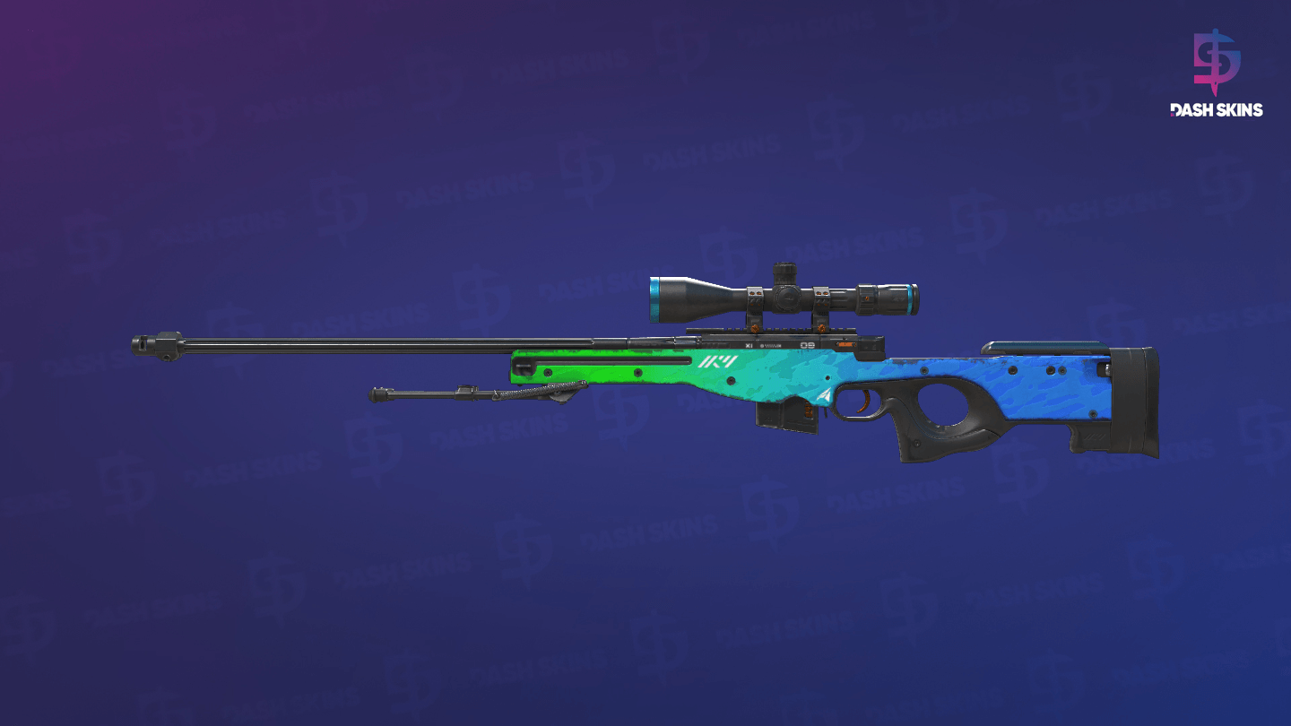 AWP | Ice Coaled (Field-Tested) Screenshot Playside
