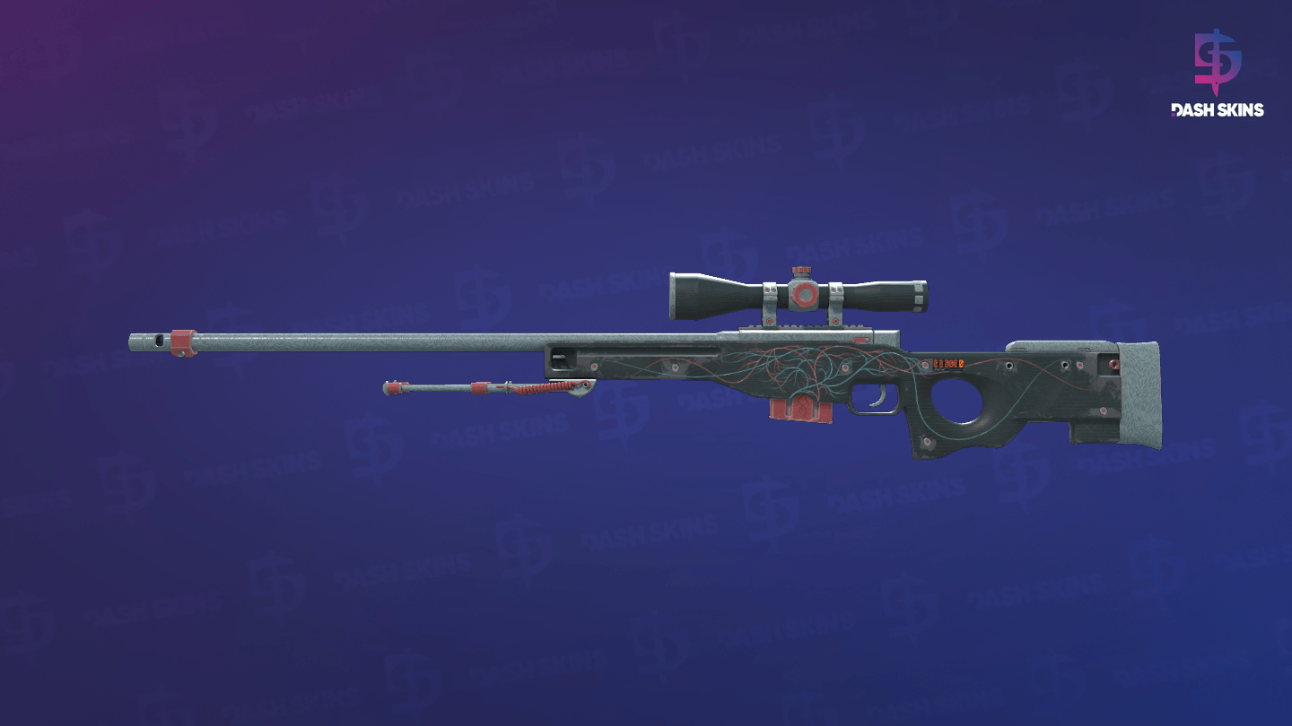 StatTrak™ AWP | Capillary (Field-Tested) Screenshot Playside