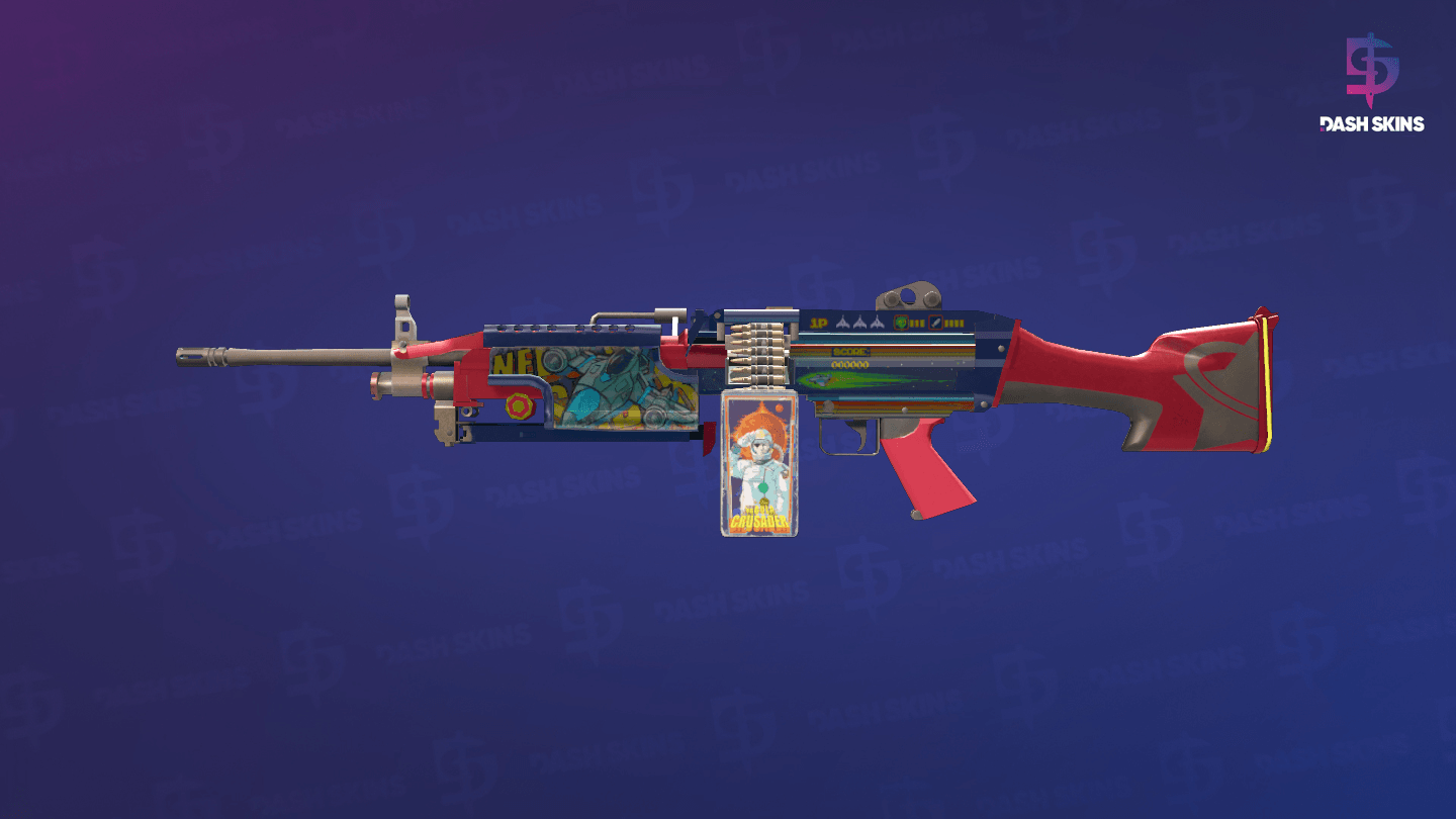 M249 | Nebula Crusader (Minimal Wear) Screenshot Playside