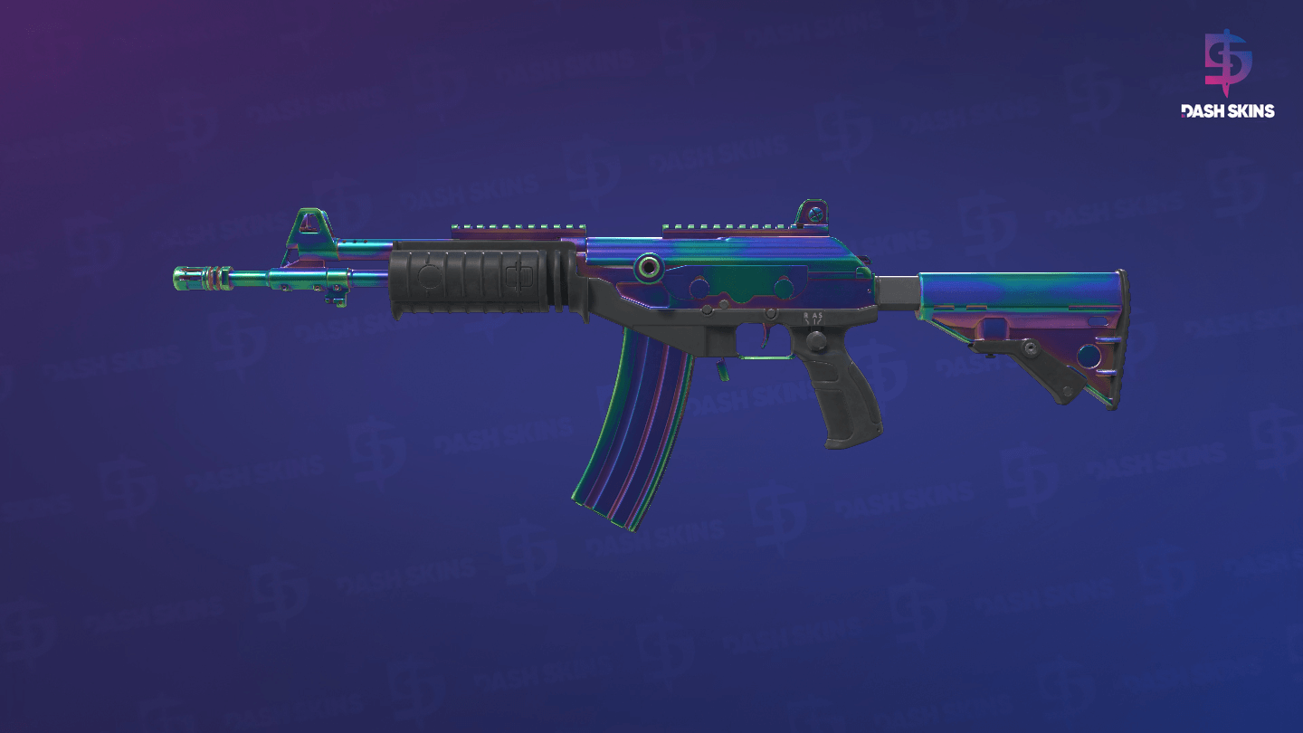 Galil AR | Rainbow Spoon (Minimal Wear) Screenshot Playside