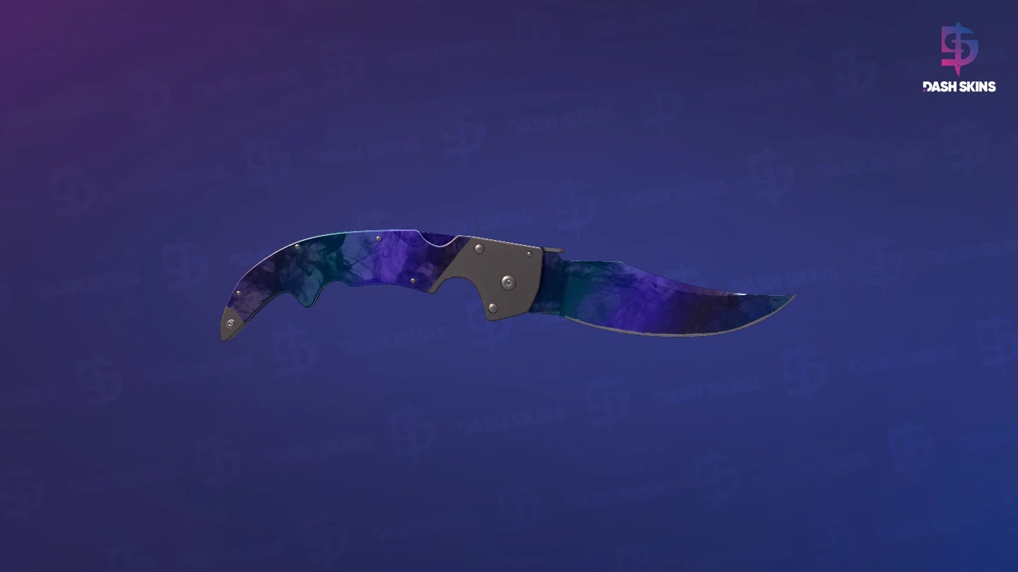 ★ Falchion Knife | Doppler (Factory New) - Phase 3 Screenshot Playside