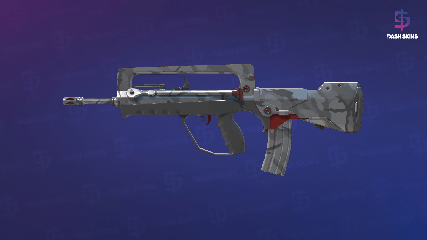 FAMAS | Grey Ghost (Factory New) Screenshot Playside