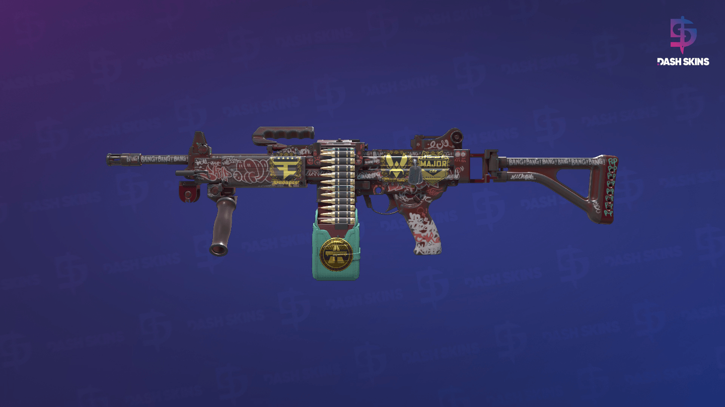 Souvenir Negev | Wall Bang (Minimal Wear) Screenshot Playside