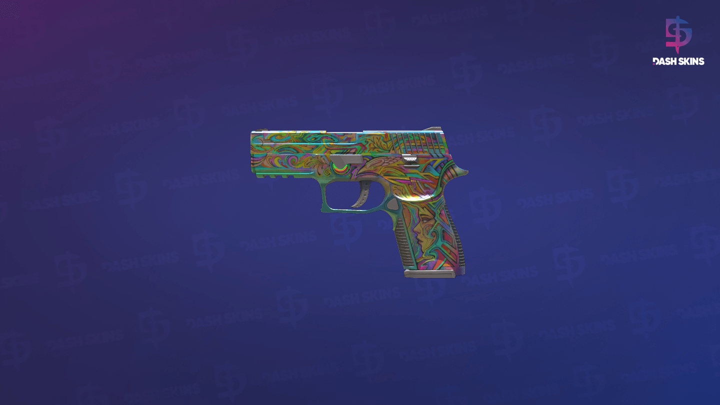 P250 | Visions (Minimal Wear) Screenshot Playside