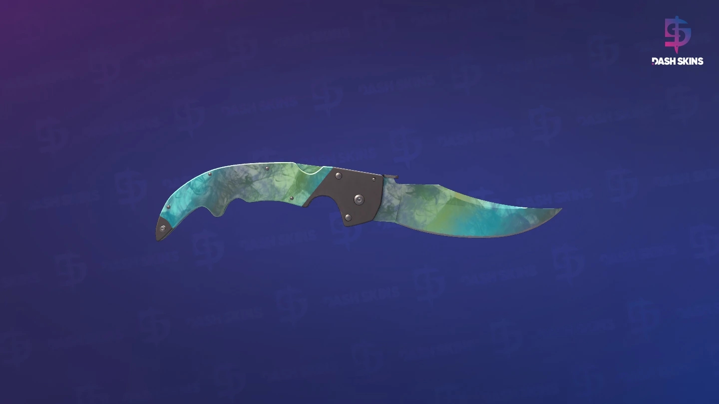 ★ Falchion Knife | Gamma Doppler (Factory New) - Phase 4 Screenshot Playside