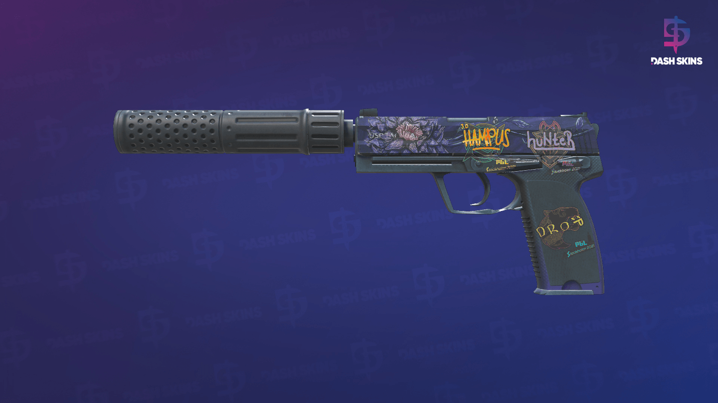 USP-S | Black Lotus (Field-Tested) Screenshot Playside