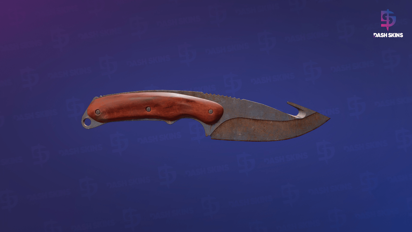 ★ Gut Knife | Rust Coat (Battle-Scarred) Screenshot Playside