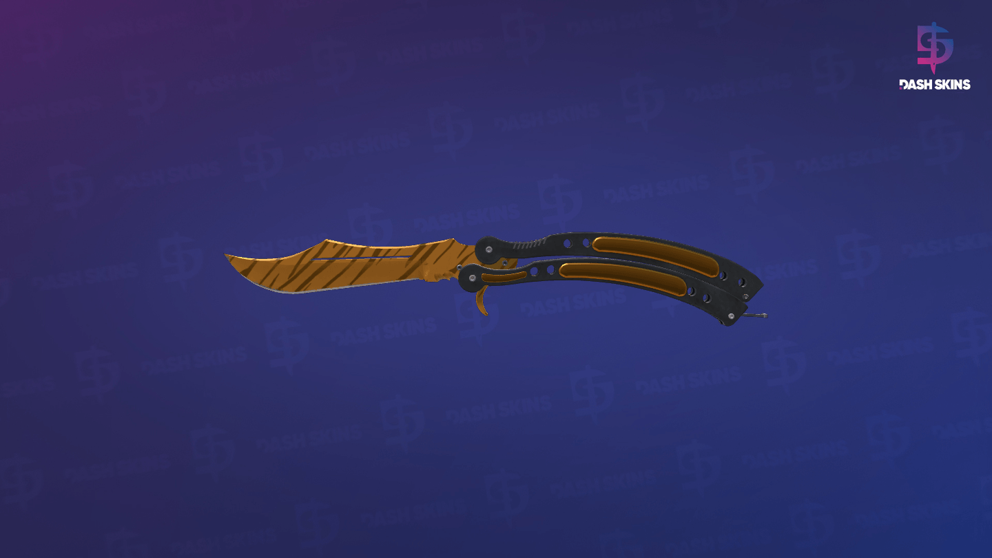 ★ Butterfly Knife | Tiger Tooth (Factory New) Screenshot Playside