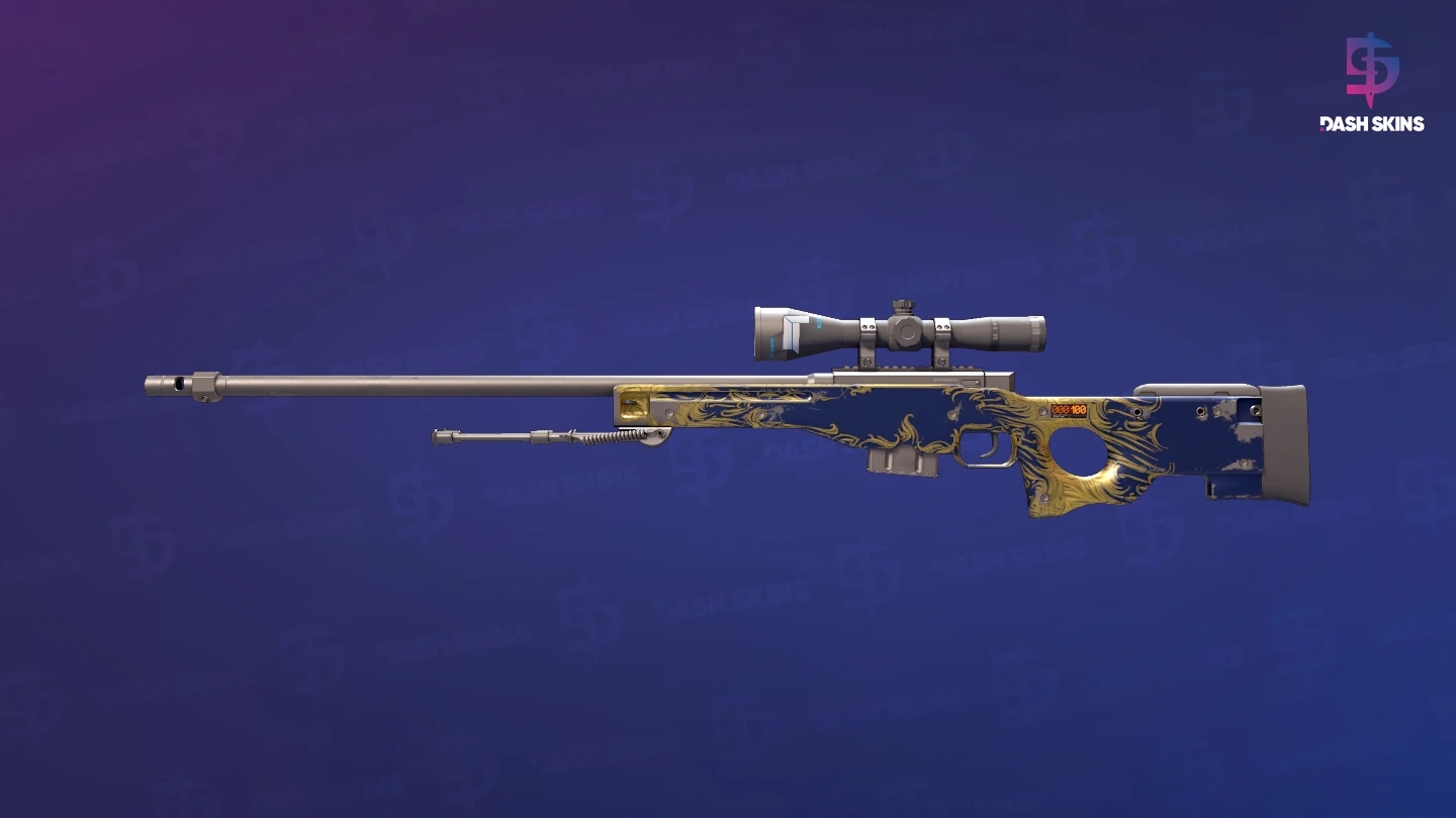 StatTrak™ AWP | Man-o'-war (Field-Tested) Screenshot Playside