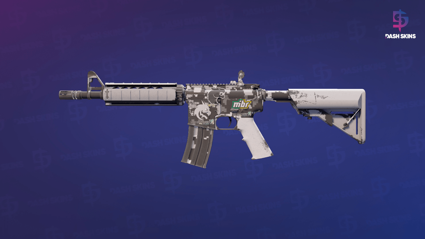 M4A4 | Urban DDPAT (Minimal Wear) Screenshot Playside