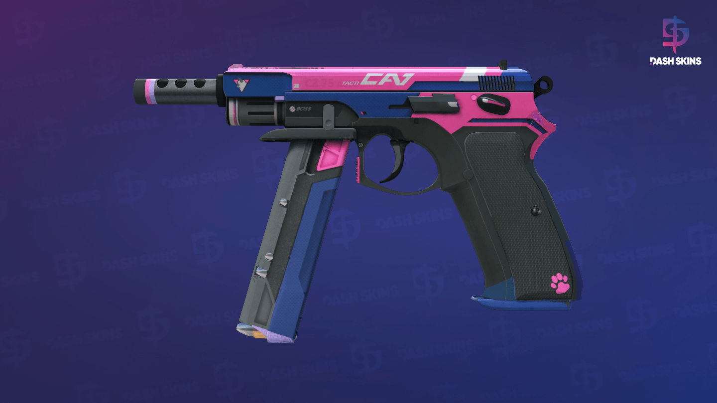 CZ75-Auto | Tacticat (Factory New) Screenshot Playside