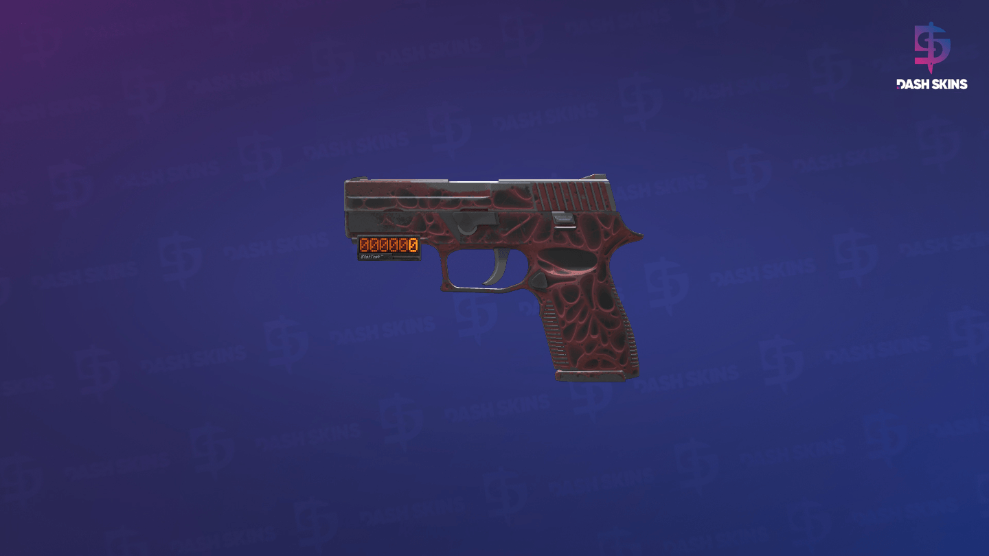 StatTrak™ P250 | Contaminant (Well-Worn) Screenshot Playside