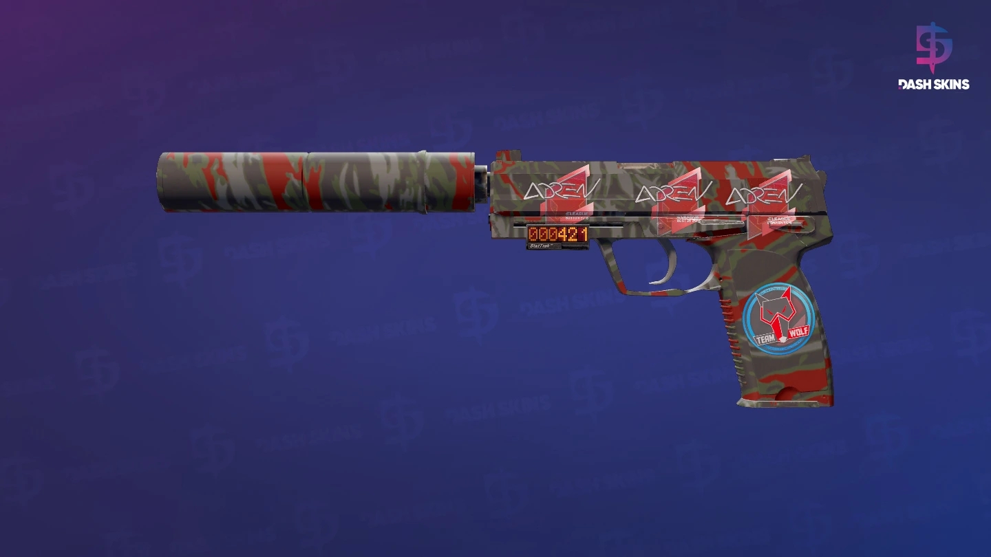 StatTrak™ USP-S | Blood Tiger (Factory New) Screenshot Playside