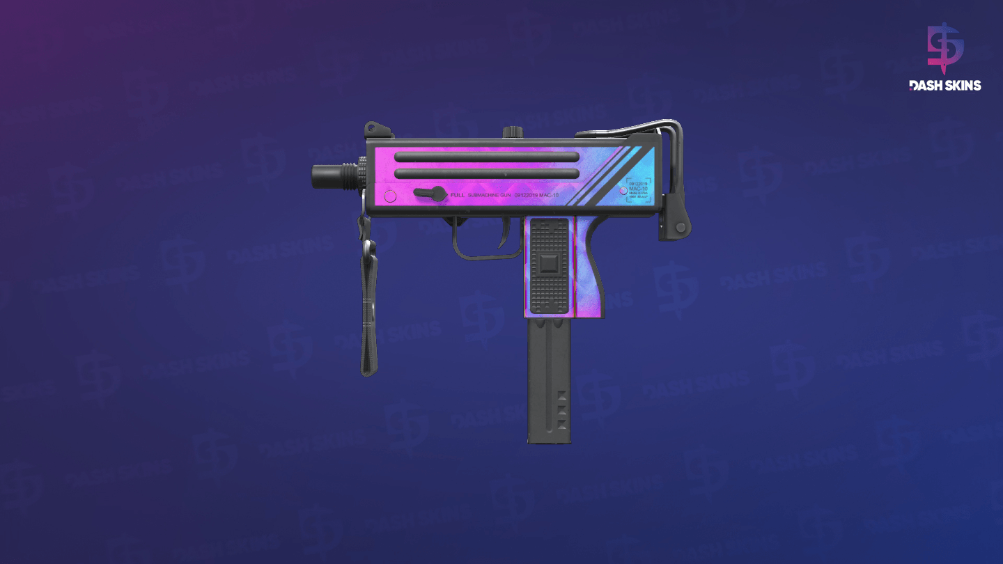 MAC-10 | Disco Tech (Field-Tested) Screenshot Playside