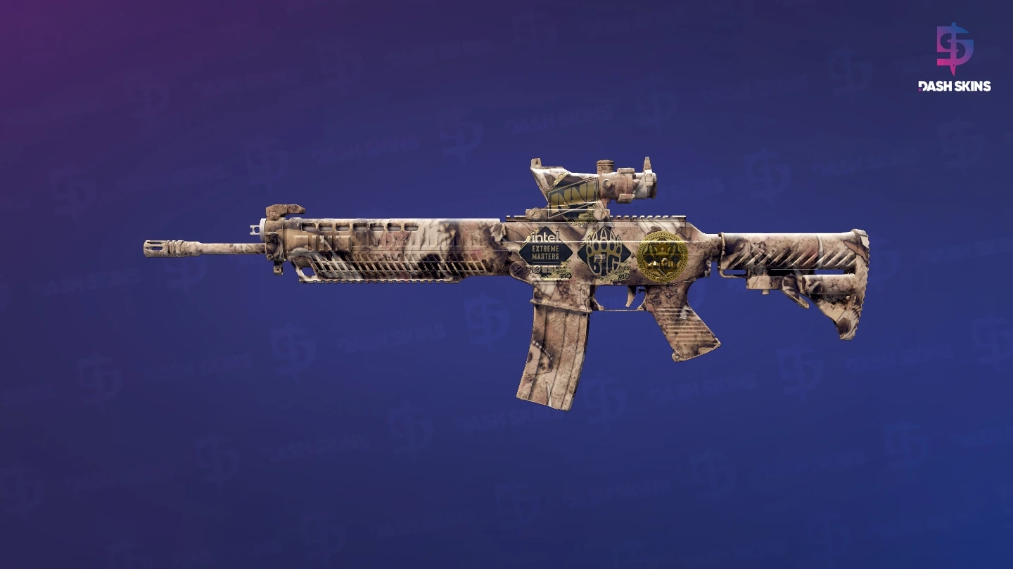 Souvenir SG 553 | Bleached (Factory New) Screenshot Playside