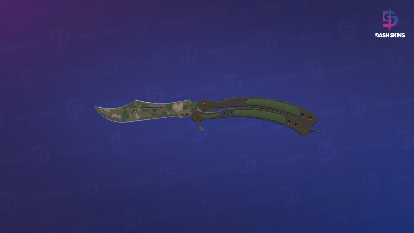 ★ StatTrak™ Butterfly Knife | Forest DDPAT (Field-Tested) Screenshot Playside