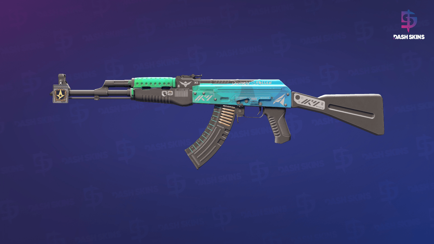 AK-47 | Ice Coaled (Factory New) Screenshot Playside