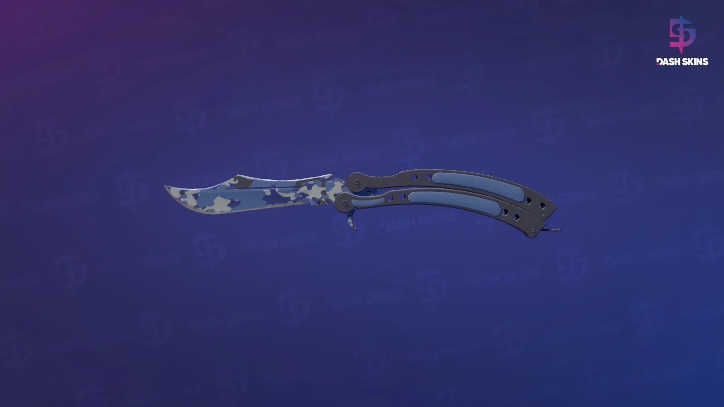 ★ Butterfly Knife | Bright Water (Field-Tested) Screenshot Playside