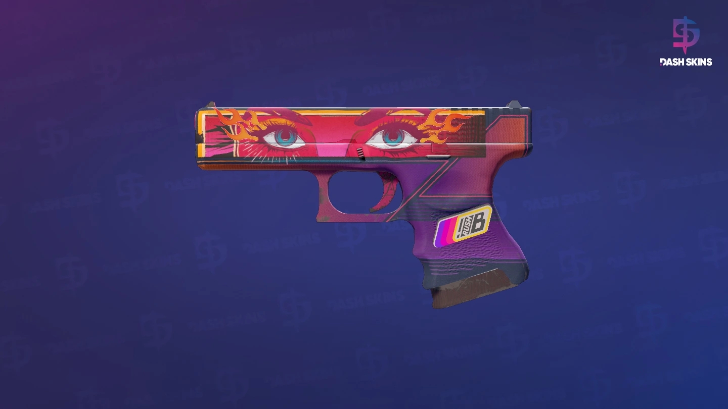 Glock-18 | Vogue (Minimal Wear) Screenshot Playside