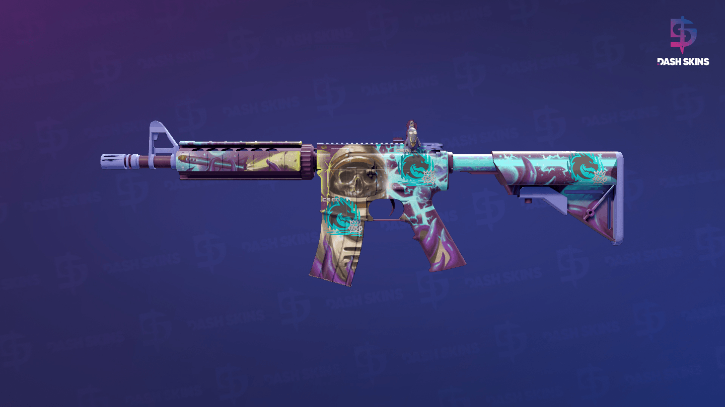 M4A4 | Desolate Space (Field-Tested) Screenshot Playside