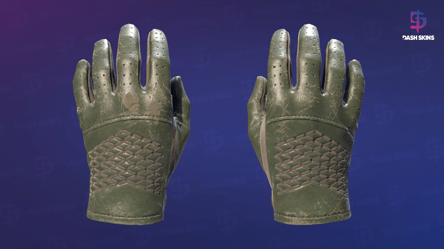★ Driver Gloves | Racing Green (Field-Tested) Screenshot Playside