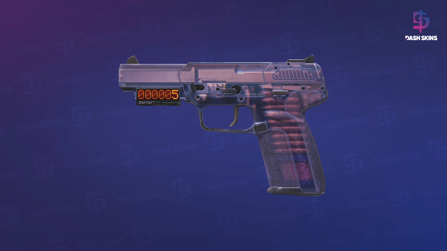 StatTrak™ Five-SeveN | Dark Polymer (Field-Tested) Screenshot Playside