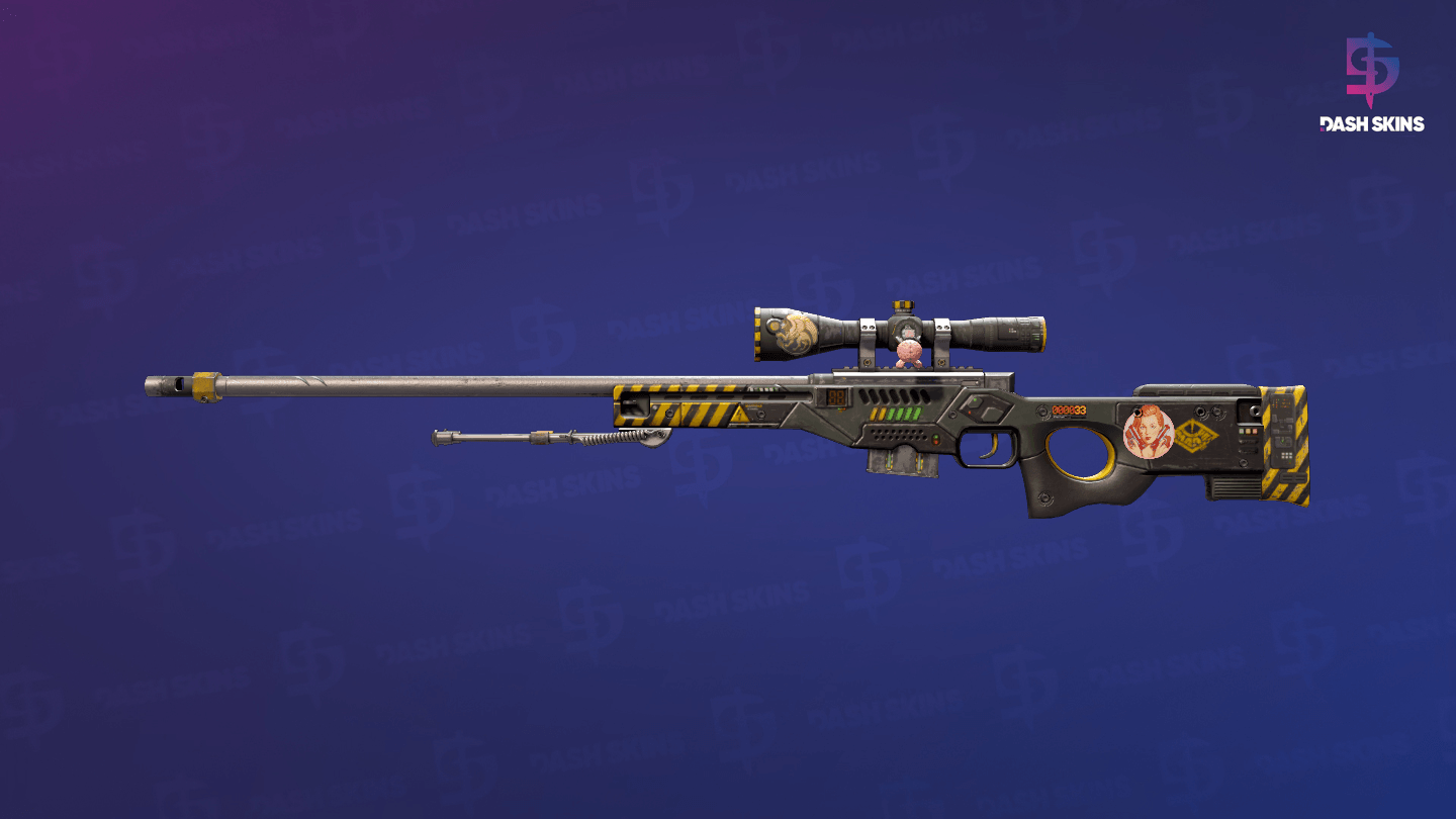 StatTrak™ AWP | Phobos (Minimal Wear) Screenshot Playside