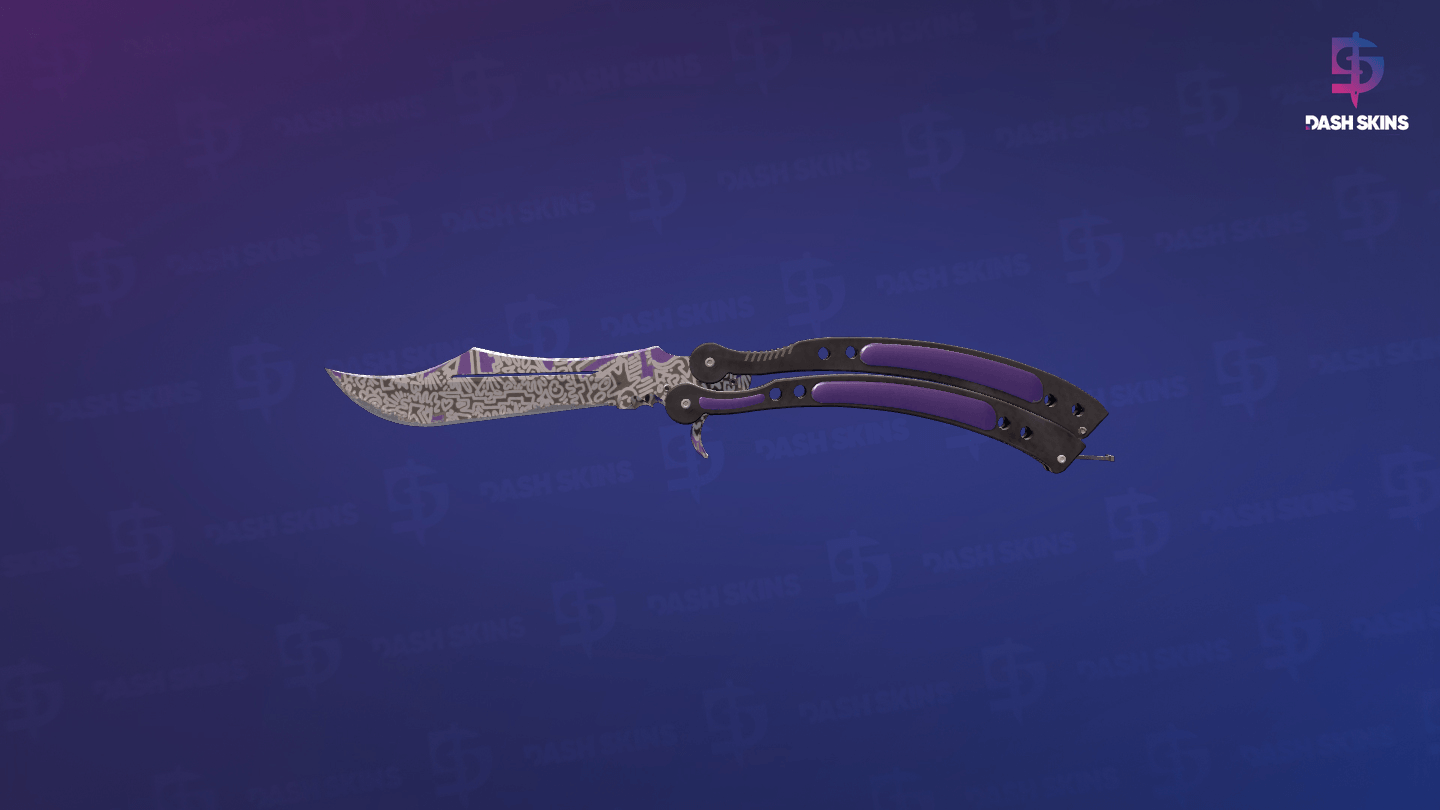 ★ Butterfly Knife | Freehand (Field-Tested) Screenshot Playside