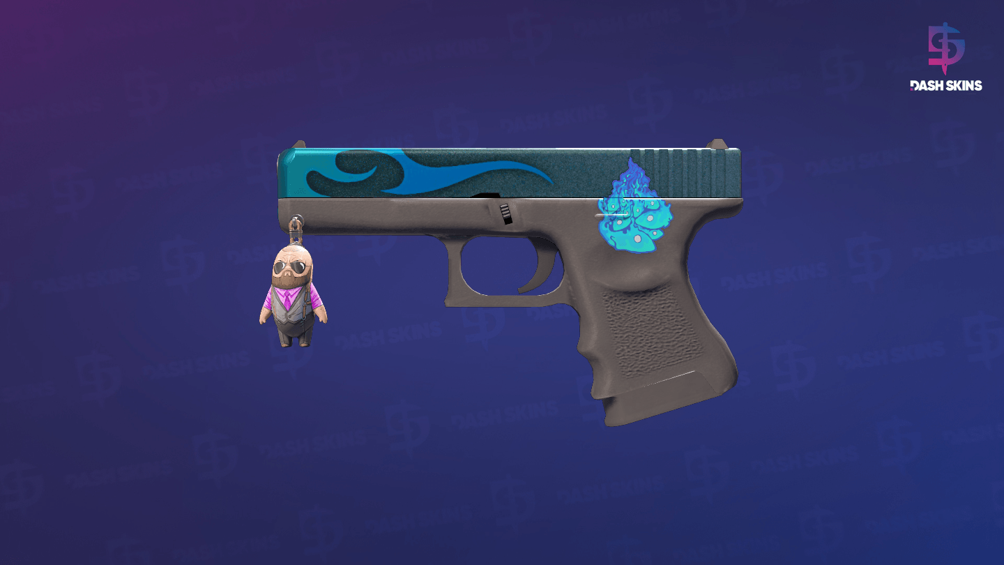 Glock-18 | Bunsen Burner (Minimal Wear) Screenshot Playside