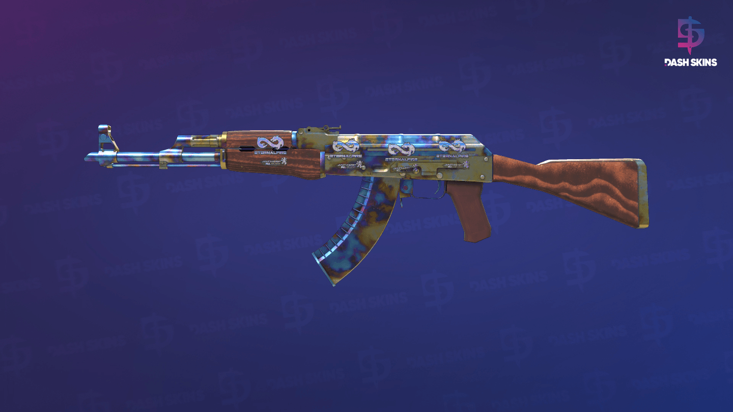 AK-47 | Case Hardened (Minimal Wear) Screenshot Playside