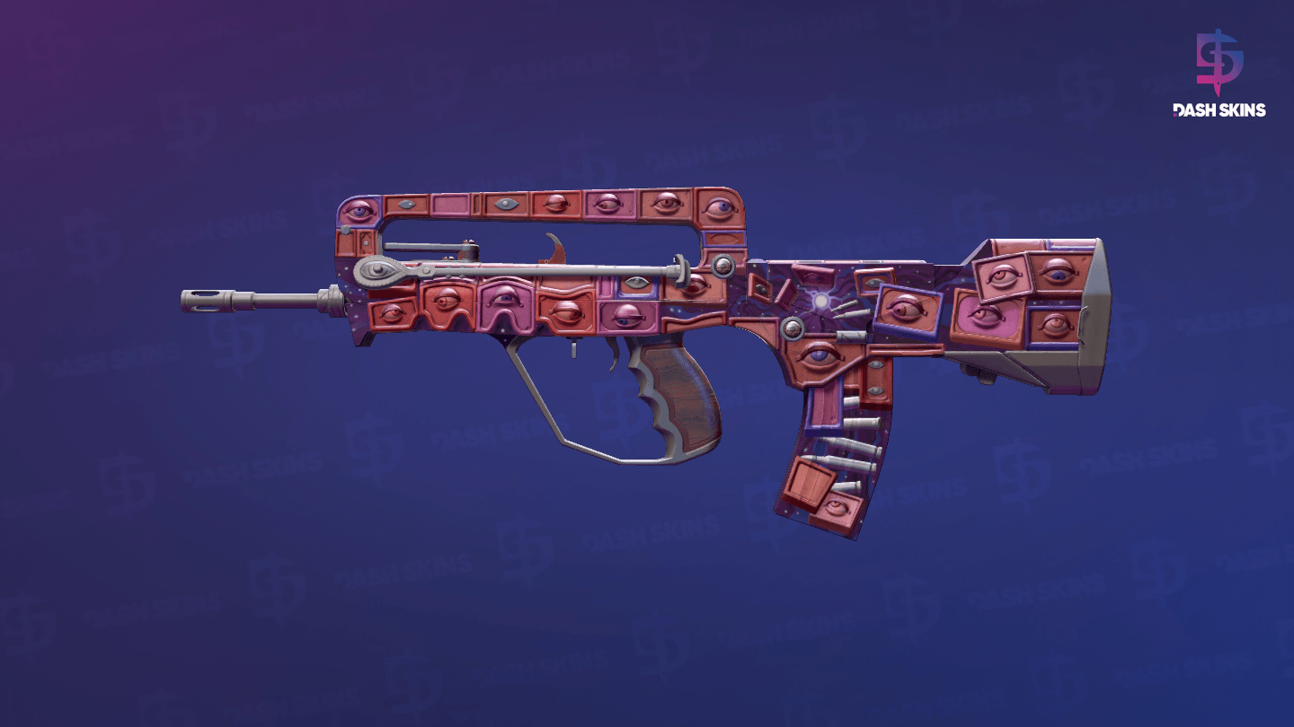 FAMAS | Rapid Eye Movement (Minimal Wear) Screenshot Playside