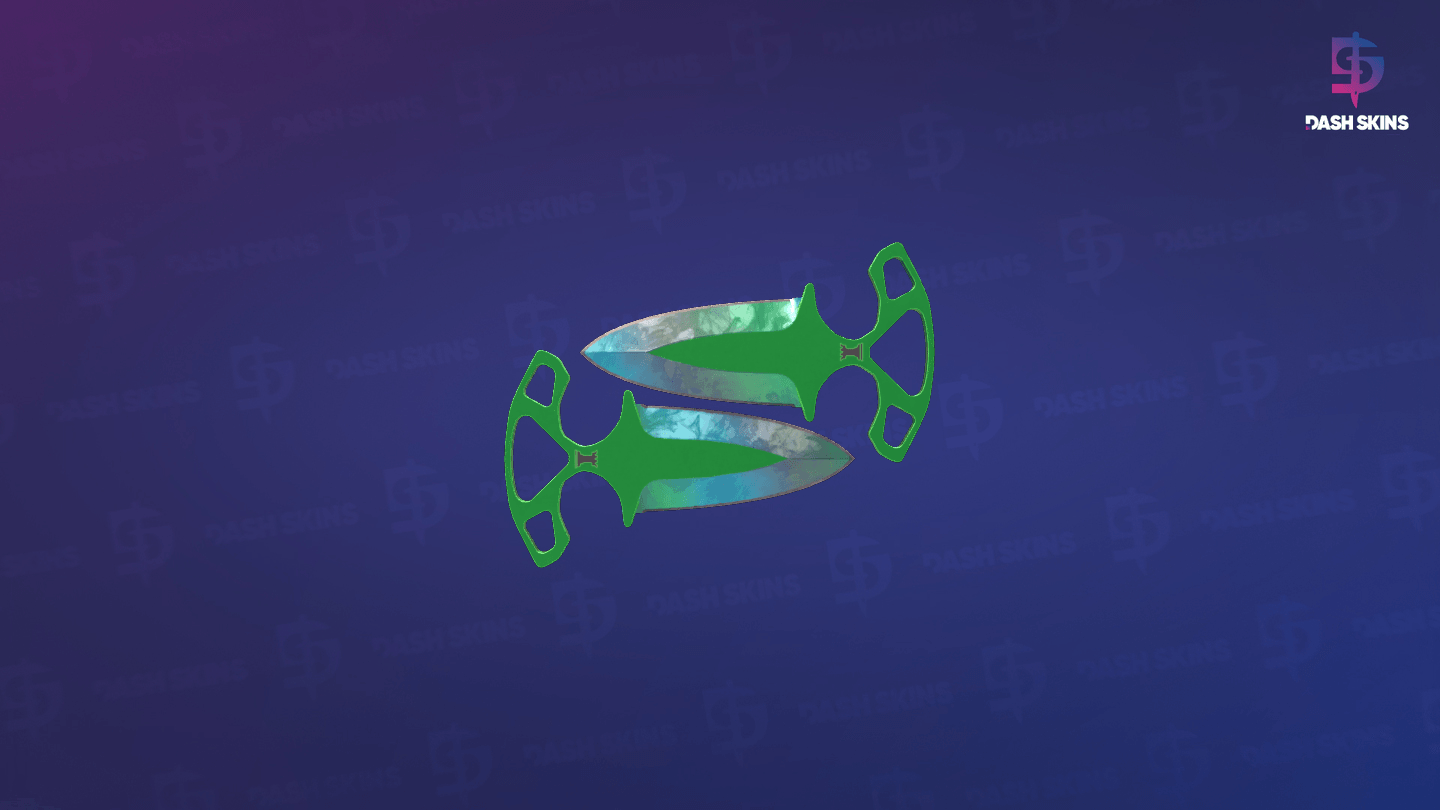 ★ Shadow Daggers | Gamma Doppler (Factory New) - Phase 3 Screenshot Playside