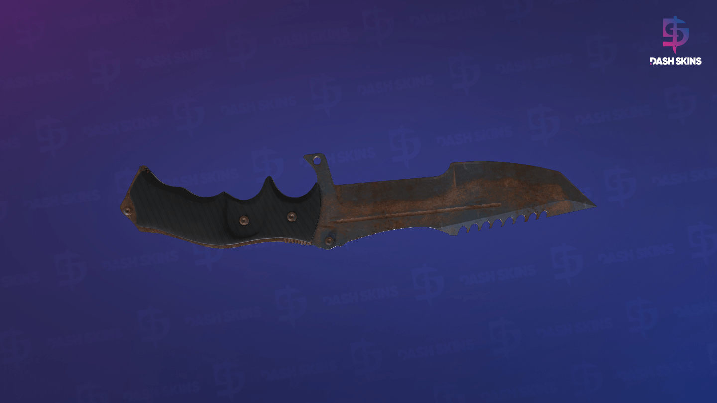 ★ Huntsman Knife | Rust Coat (Battle-Scarred) Screenshot Playside
