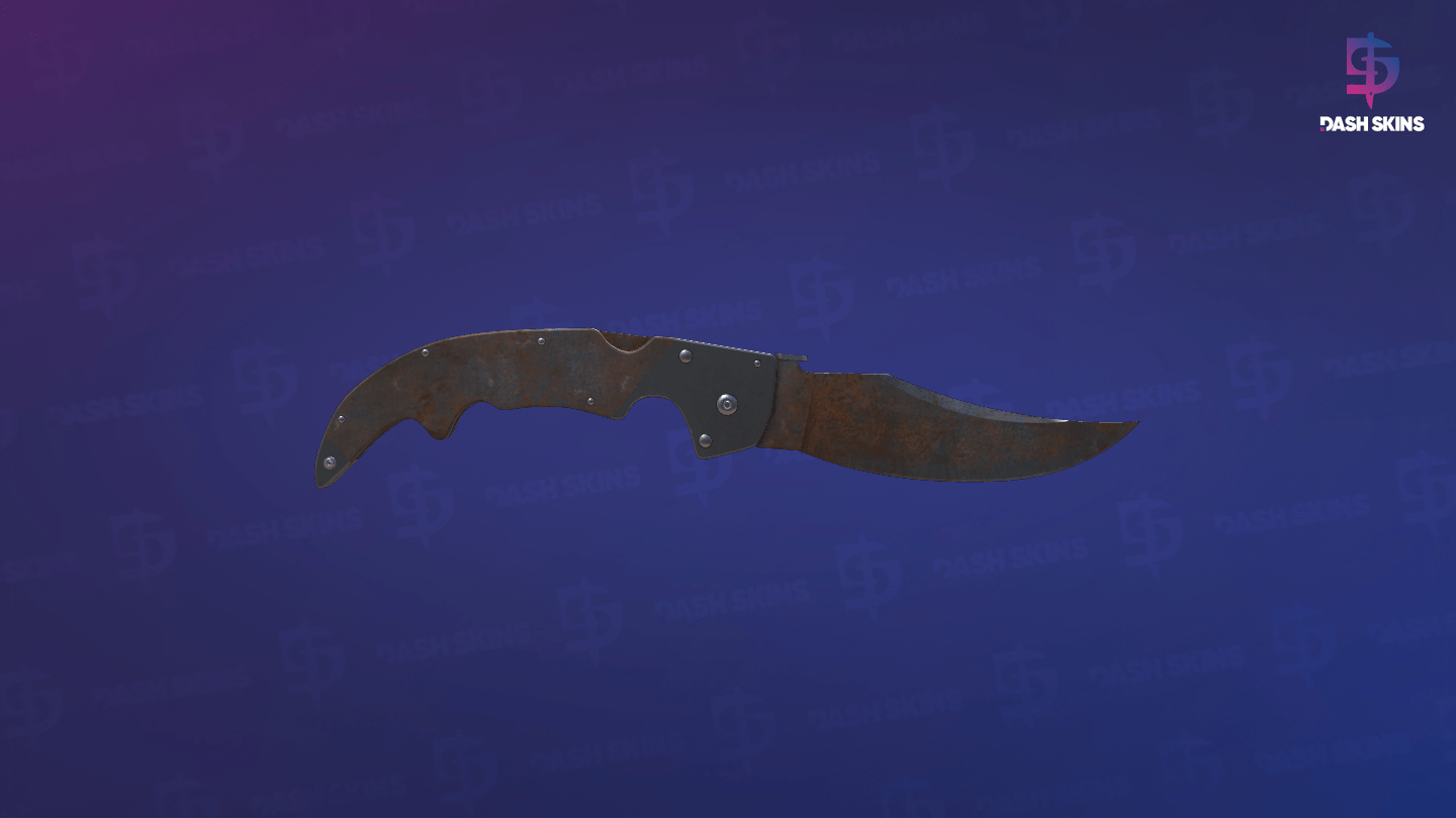 ★ Falchion Knife | Rust Coat (Battle-Scarred) Screenshot Playside