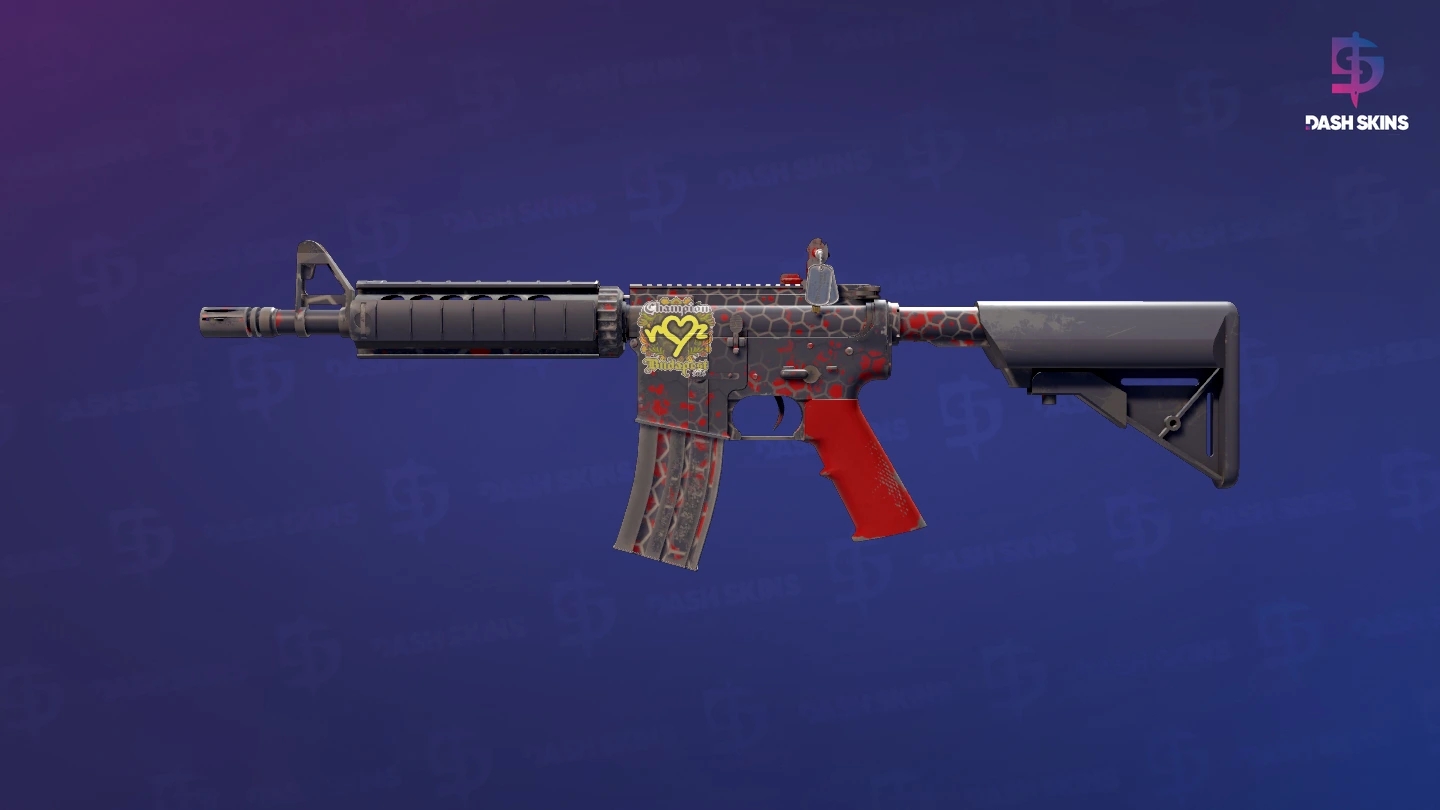 M4A4 | Converter (Minimal Wear) Screenshot Playside