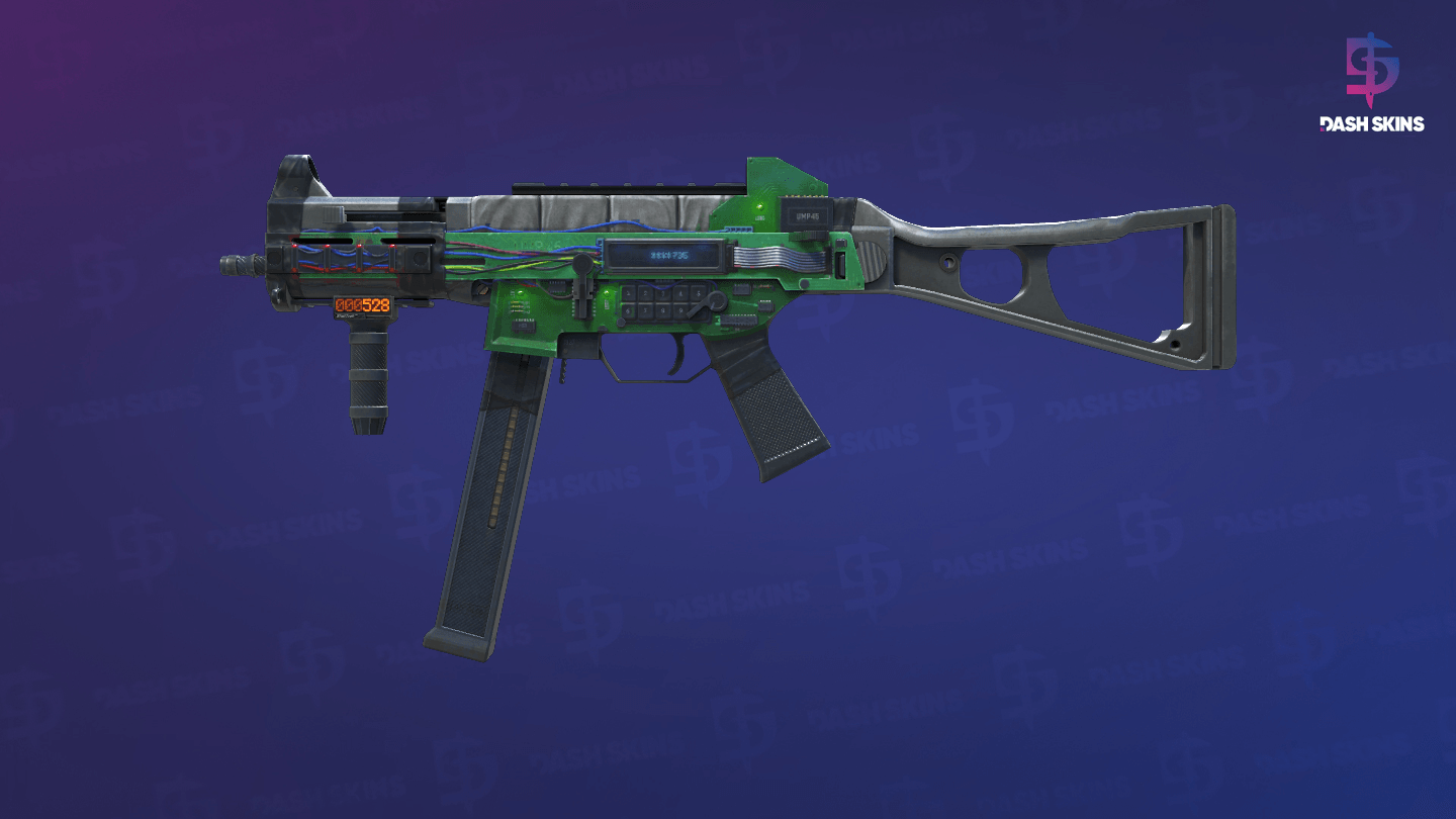 StatTrak™ UMP-45 | Plastique (Field-Tested) Screenshot Playside