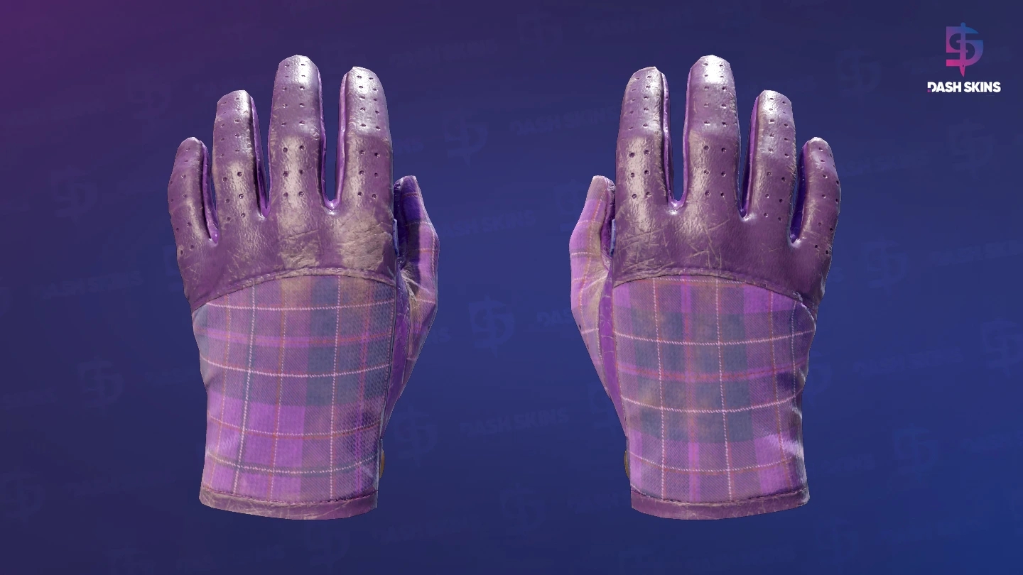 ★ Driver Gloves | Imperial Plaid (Battle-Scarred) Screenshot Playside