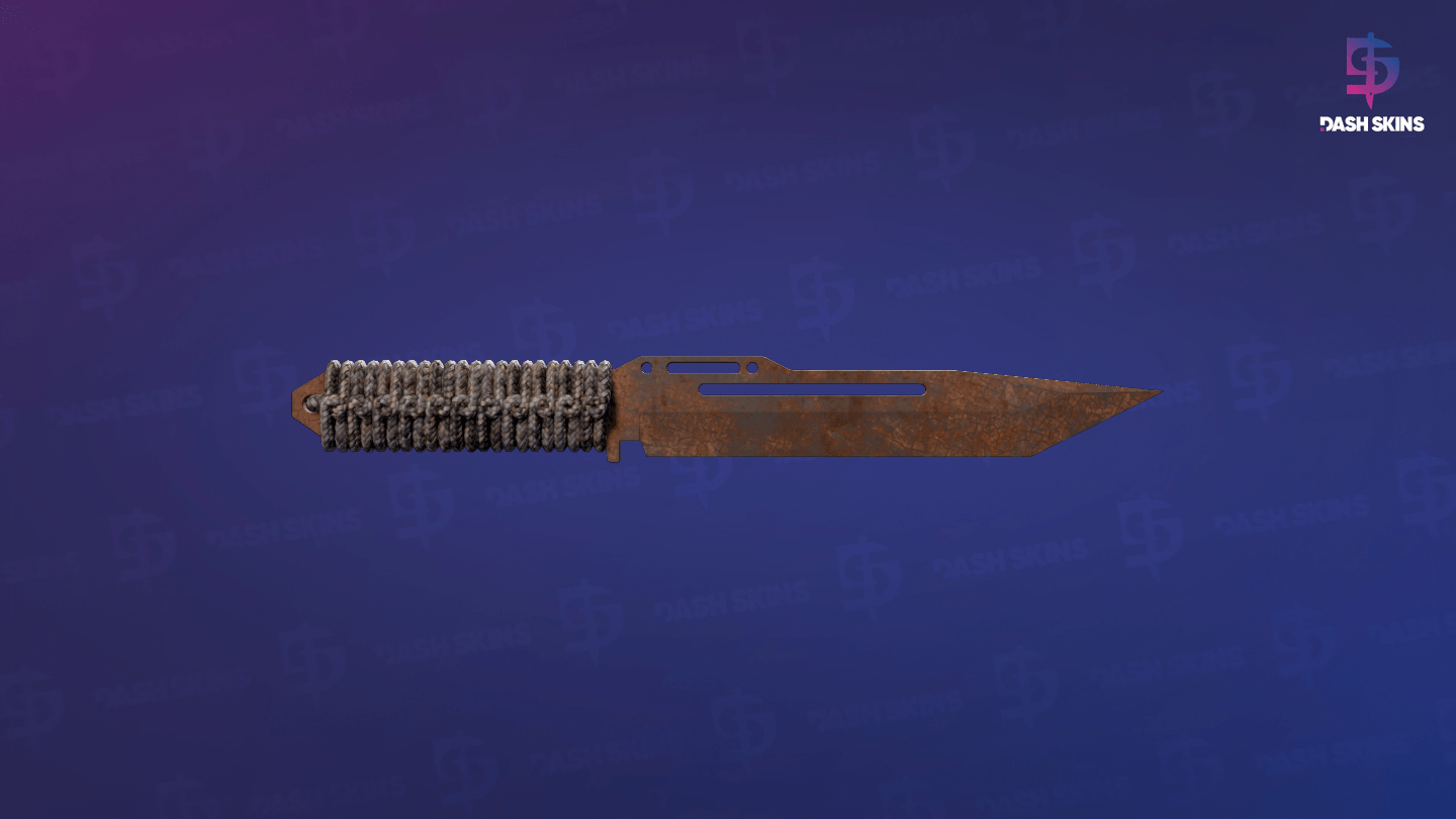 ★ Paracord Knife | Rust Coat (Battle-Scarred) Screenshot Playside