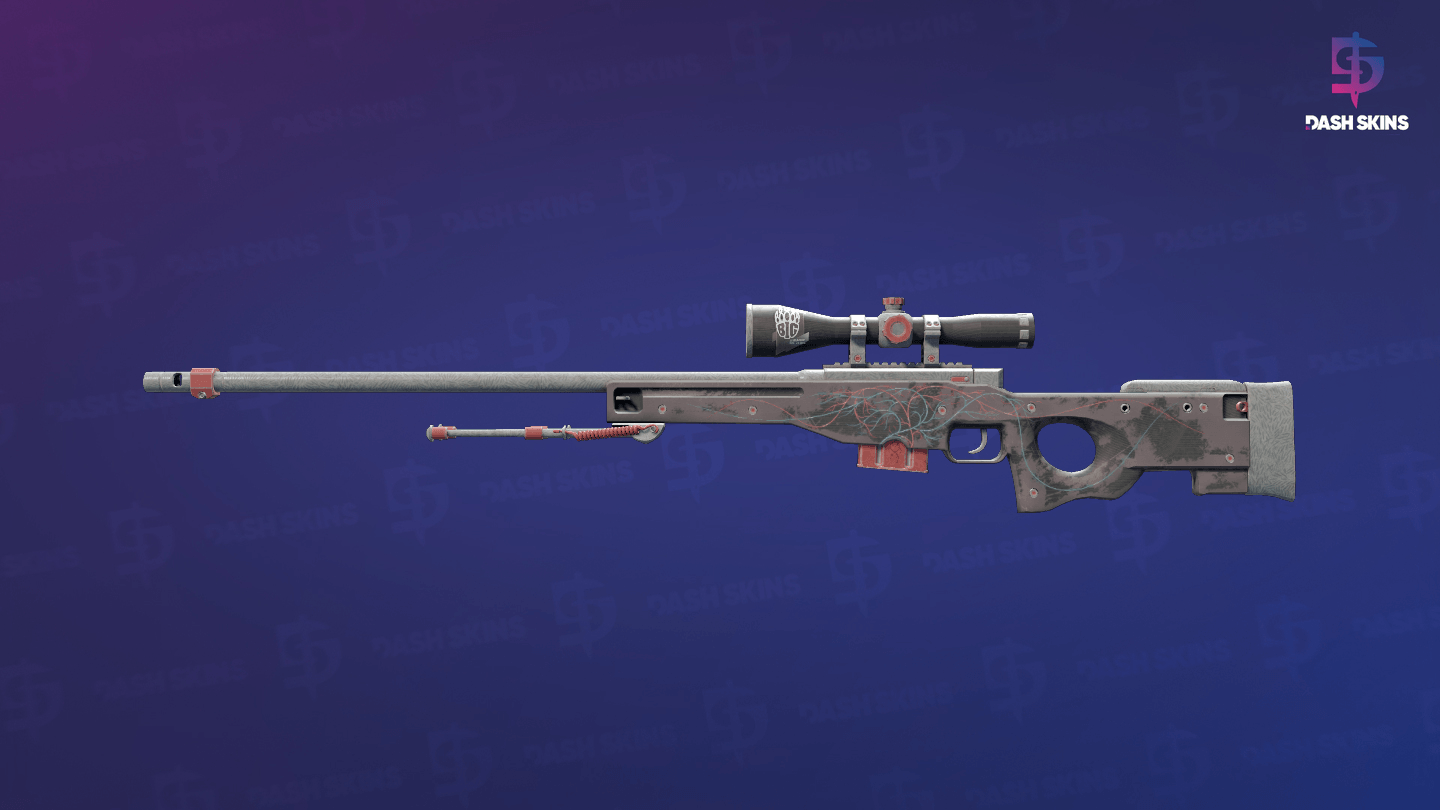 AWP | Capillary (Battle-Scarred) Screenshot Playside