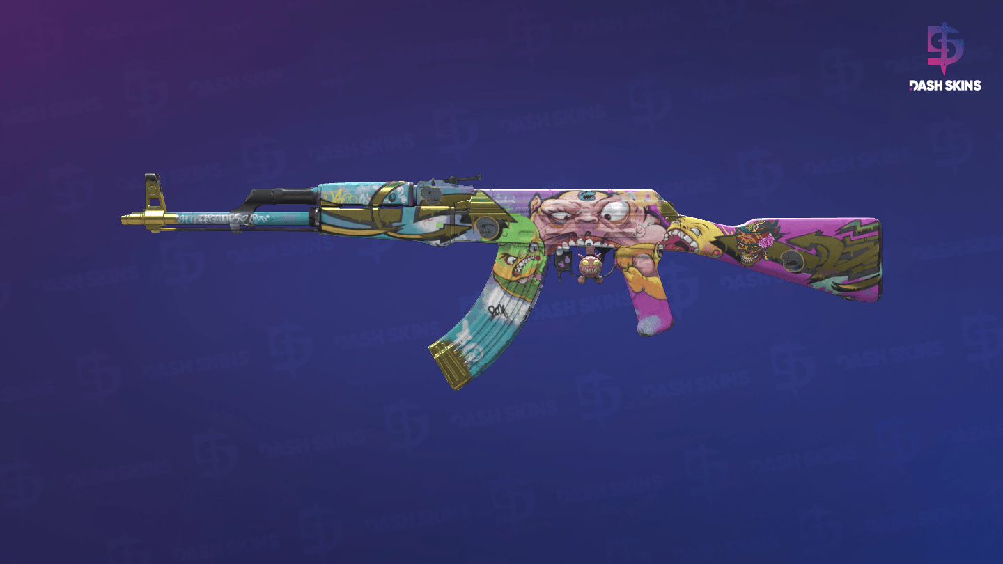 AK-47 | B the Monster (Field-Tested) Screenshot Playside