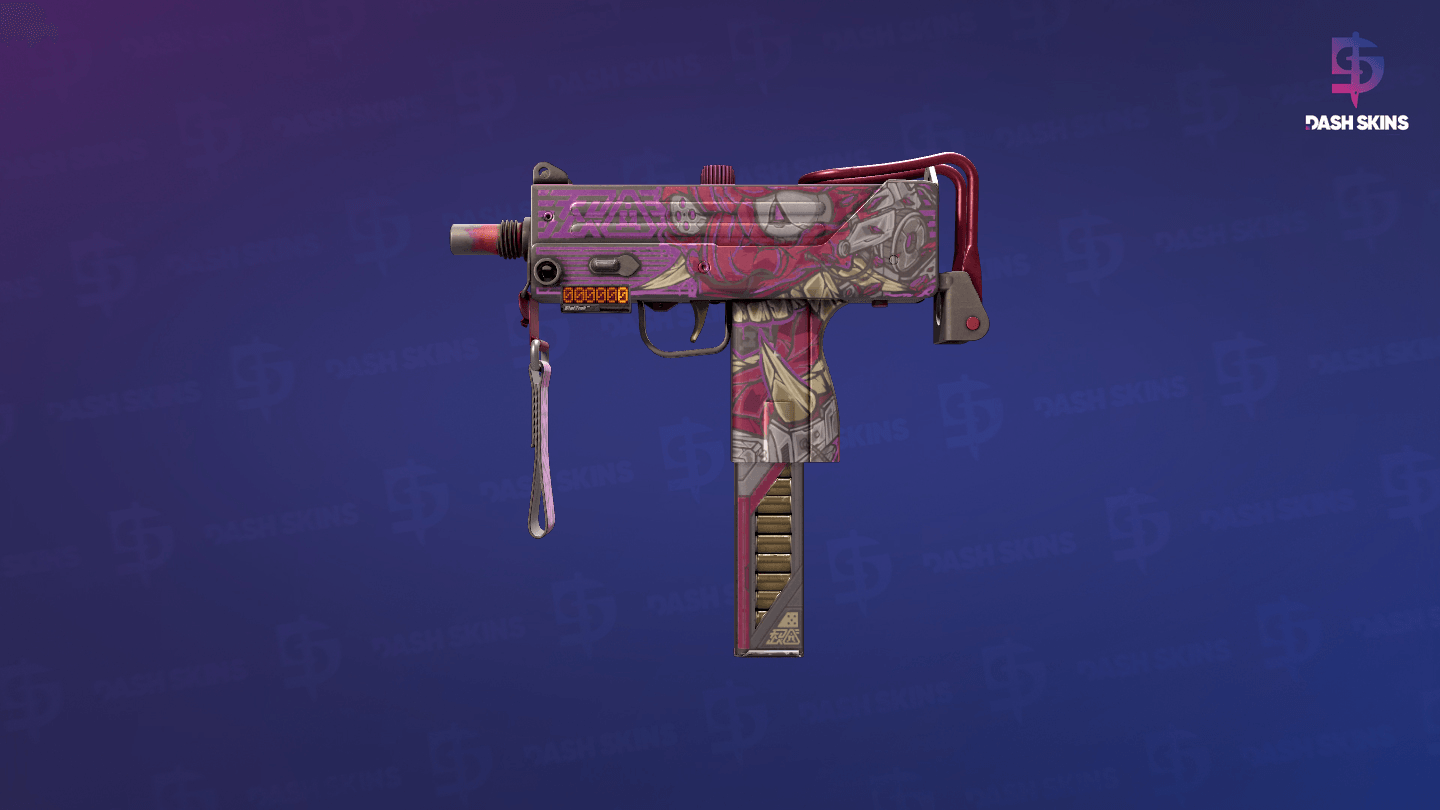 StatTrak™ MAC-10 | Saibā Oni (Field-Tested) Screenshot Playside