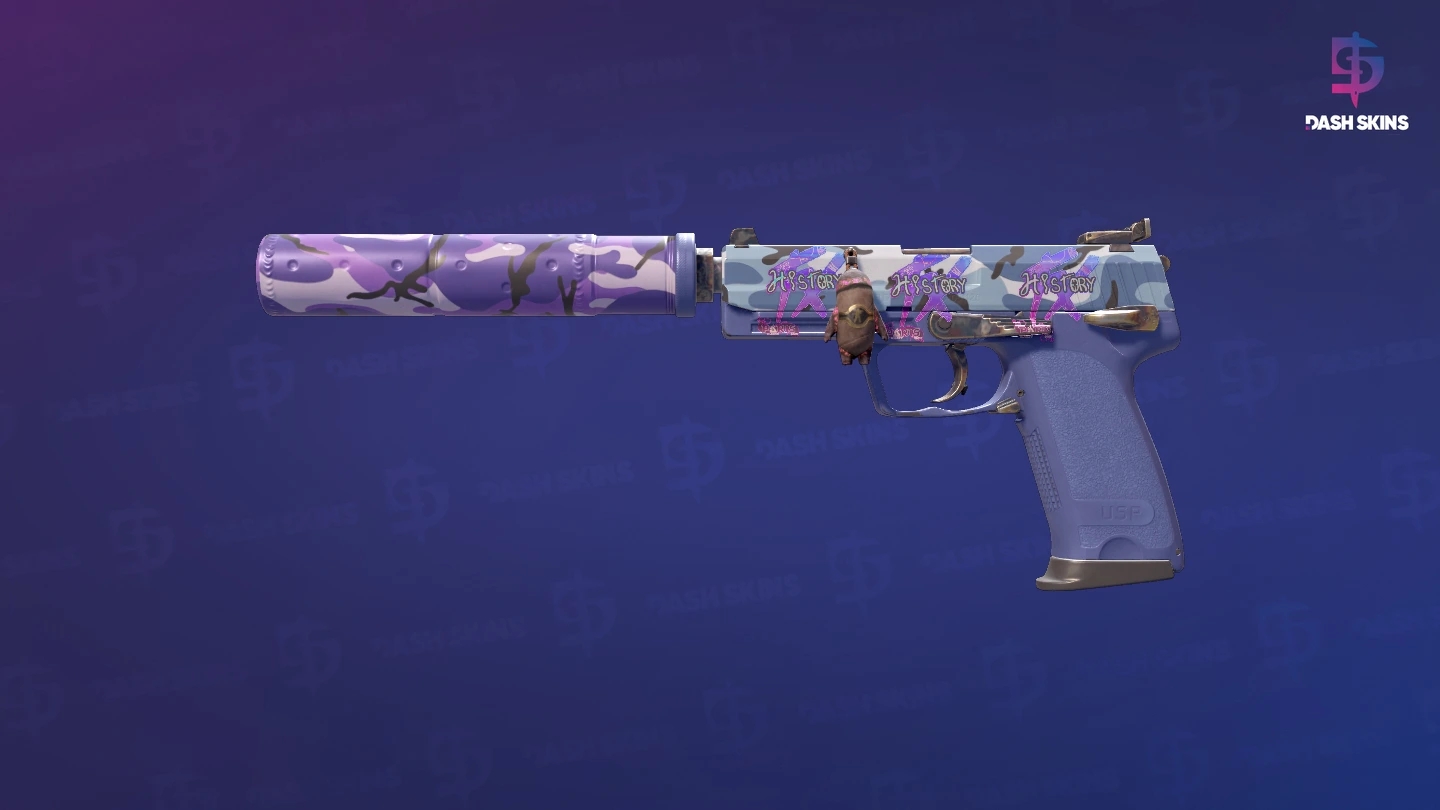 USP-S | Alpine Camo (Minimal Wear) Screenshot Playside