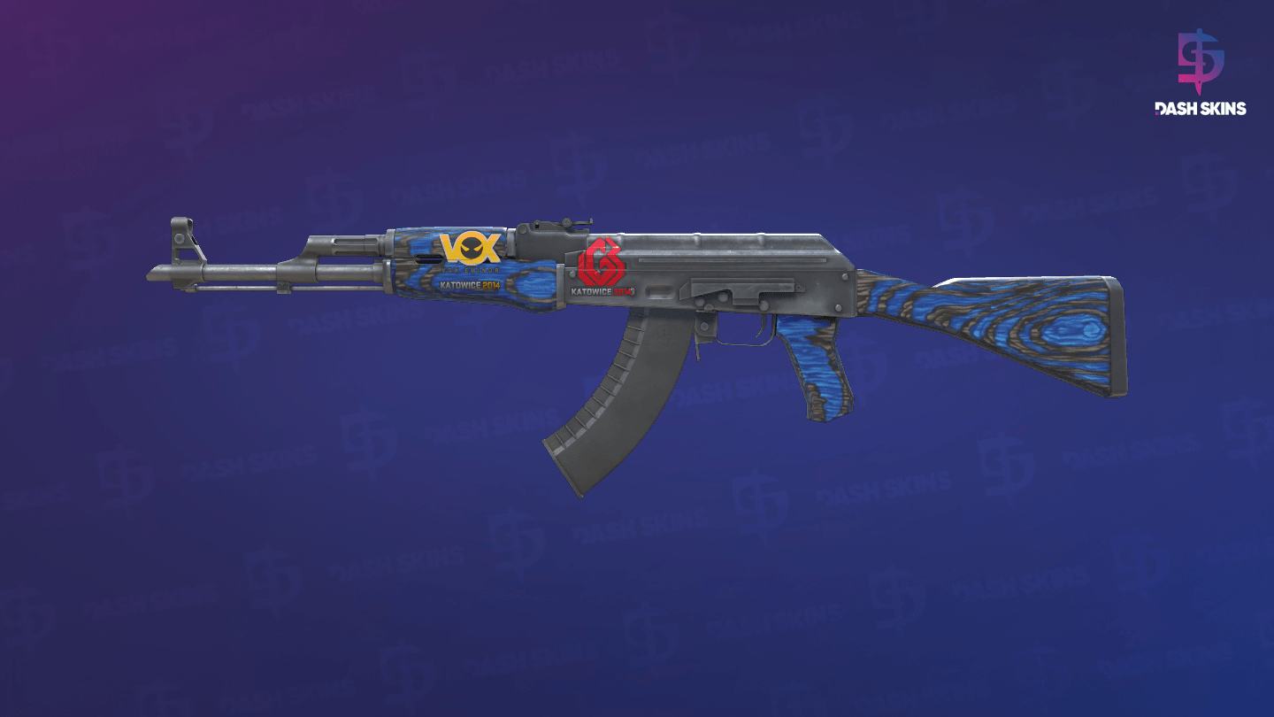 AK-47 | Blue Laminate (Field-Tested) Screenshot Playside