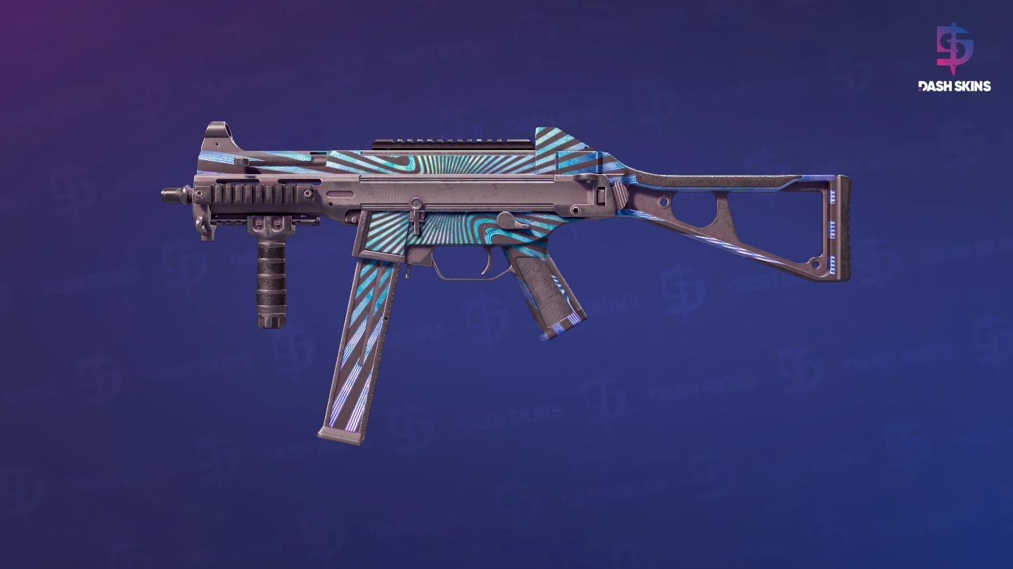 UMP-45 | Continuum (Well-Worn) Screenshot Playside