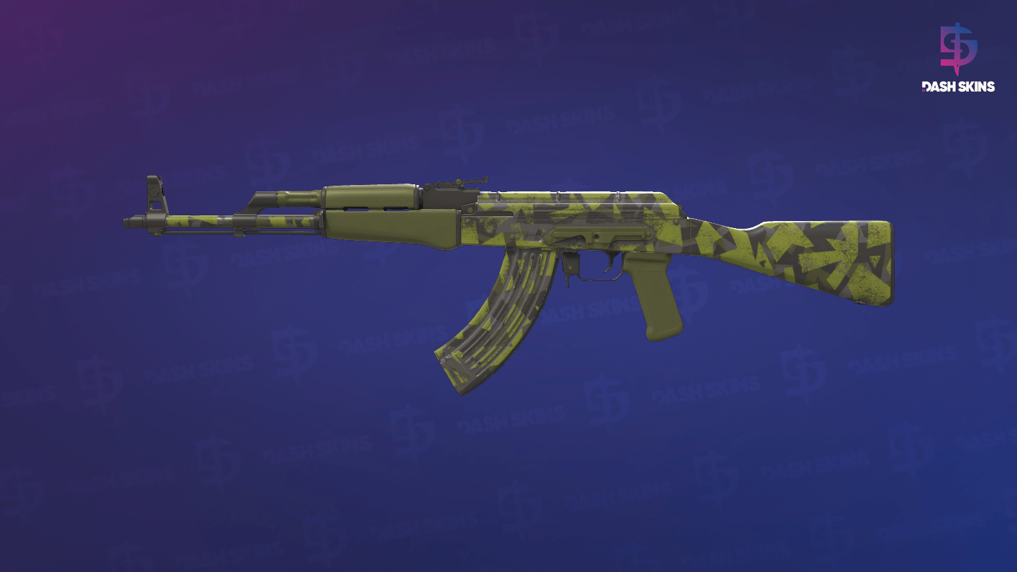 AK-47 | Olive Polycam (Factory New) Screenshot Playside